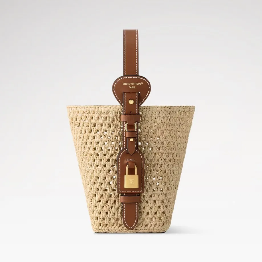 Louis Vuitton All In BB Bucket Bag / Brown Gold Hardware - Image 7