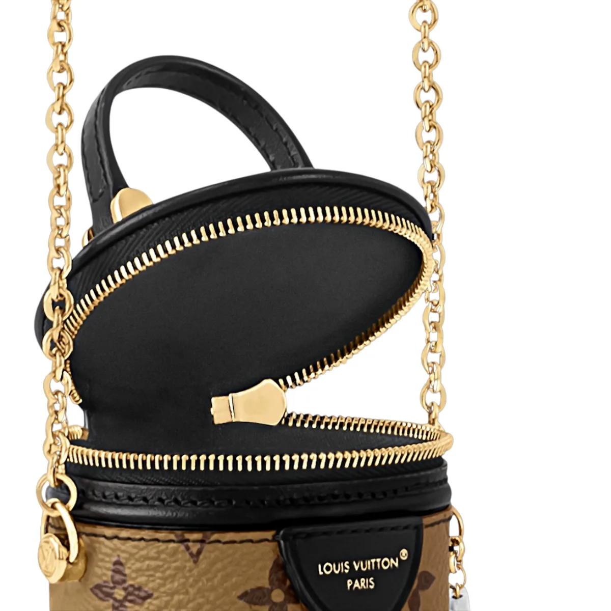 Louis Vuitton Animogram Micro Cannes Top Handle Bag / Brown Gold Hardware - Image 2