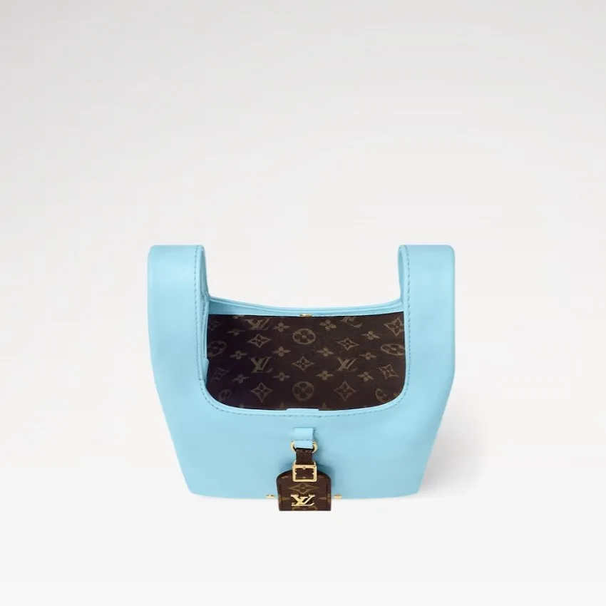 Louis Vuitton Atlantis BB Handbag Baby Blue / - Image 5
