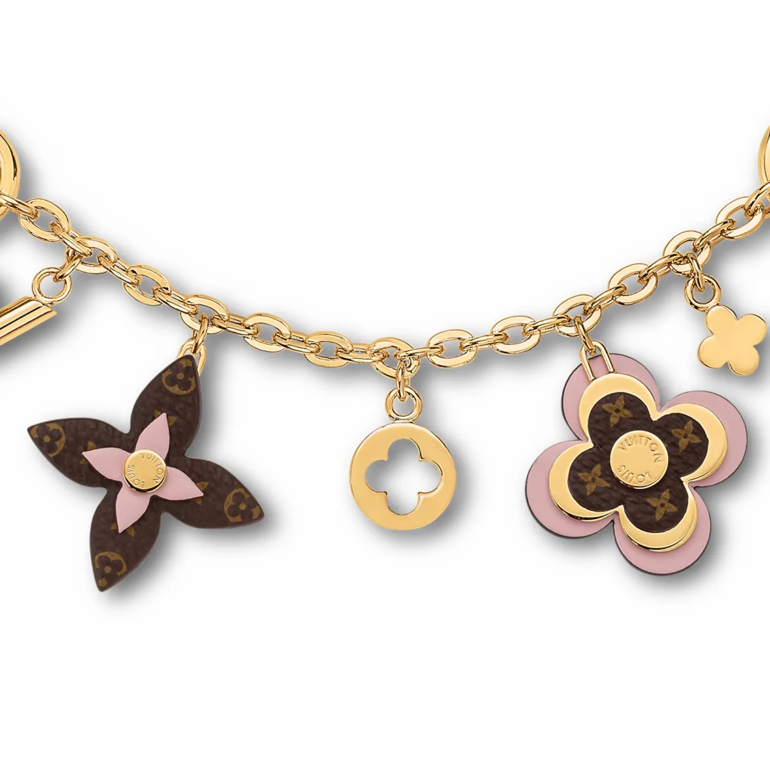 Alternative view of Louis Vuitton Blooming Flowers Chain Bag Charm