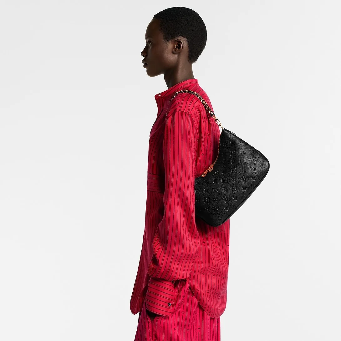 Alternative view of Louis Vuitton Boulogne PM Black /