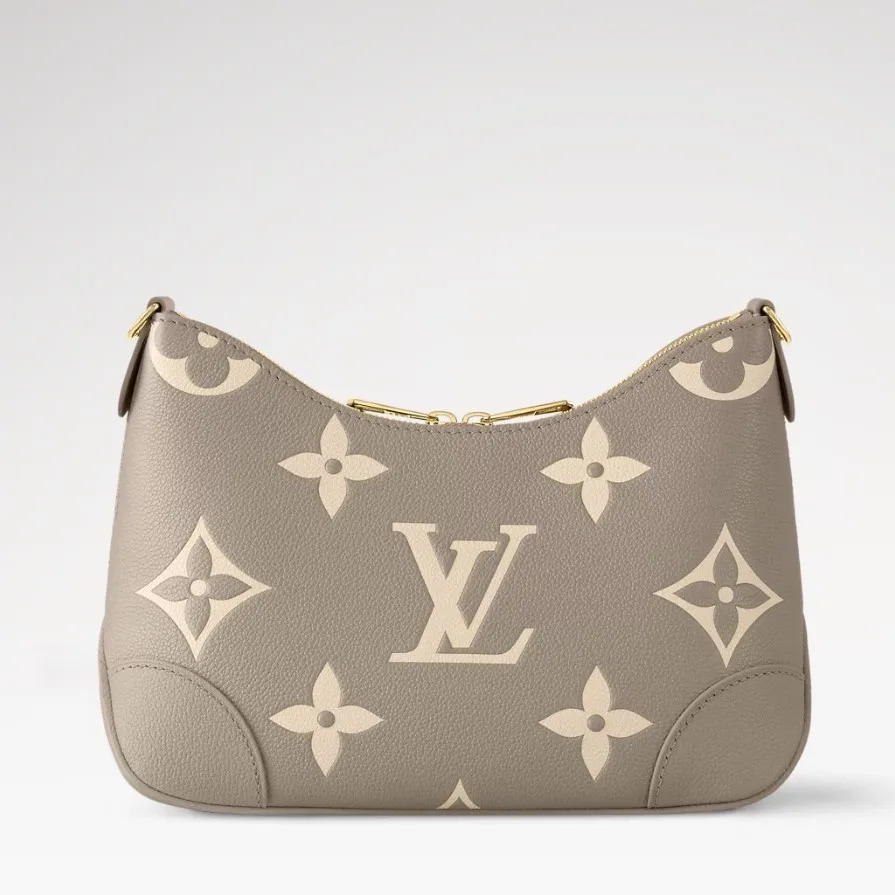 Louis Vuitton Boulogne PM Crossboy Bag / Dove Gray/ Cream Gold Hardware - Image 7