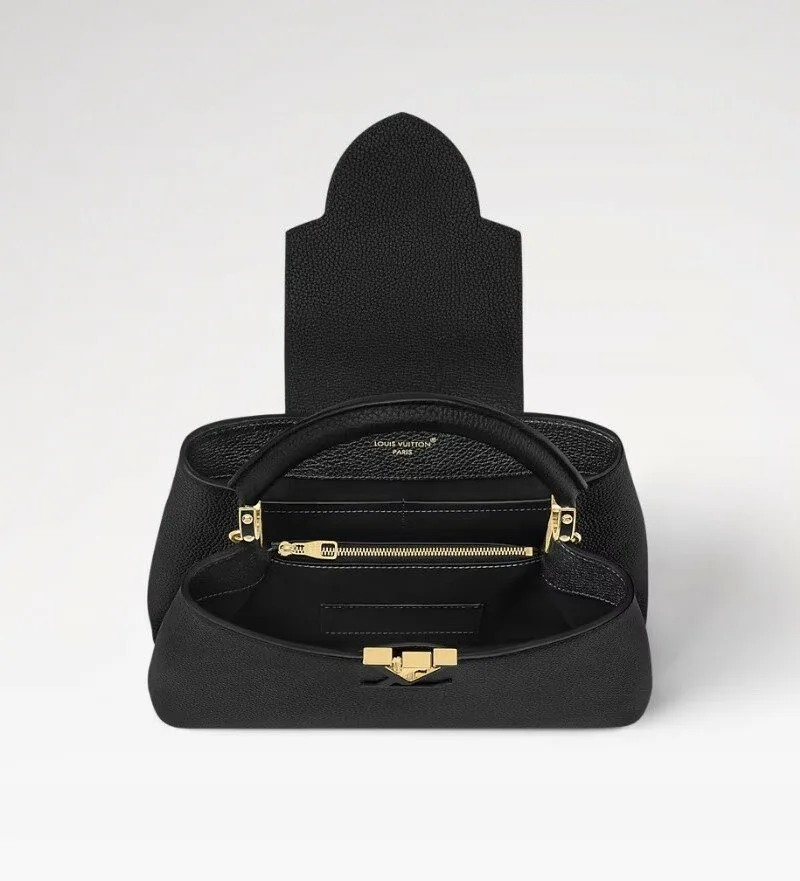 Louis Vuitton Capucines MM Black / - Image 6