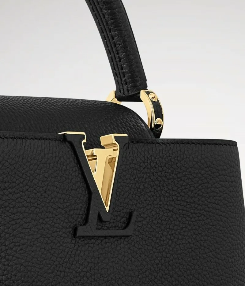 Louis Vuitton Capucines MM Black / - Image 7