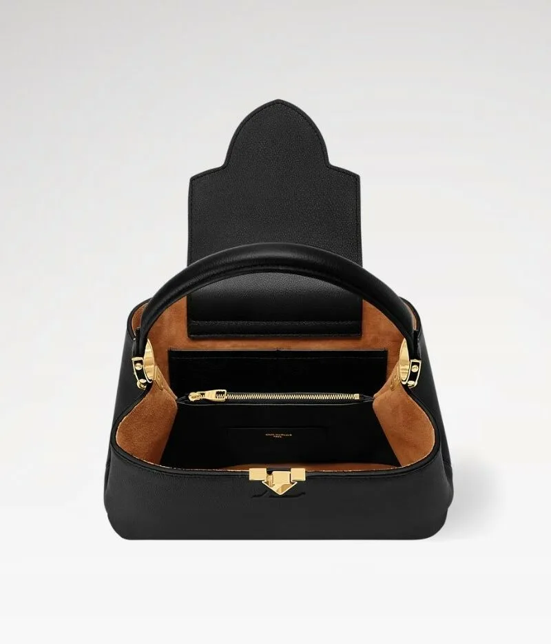 Louis Vuitton Capucines MM Souple Black / - Image 5