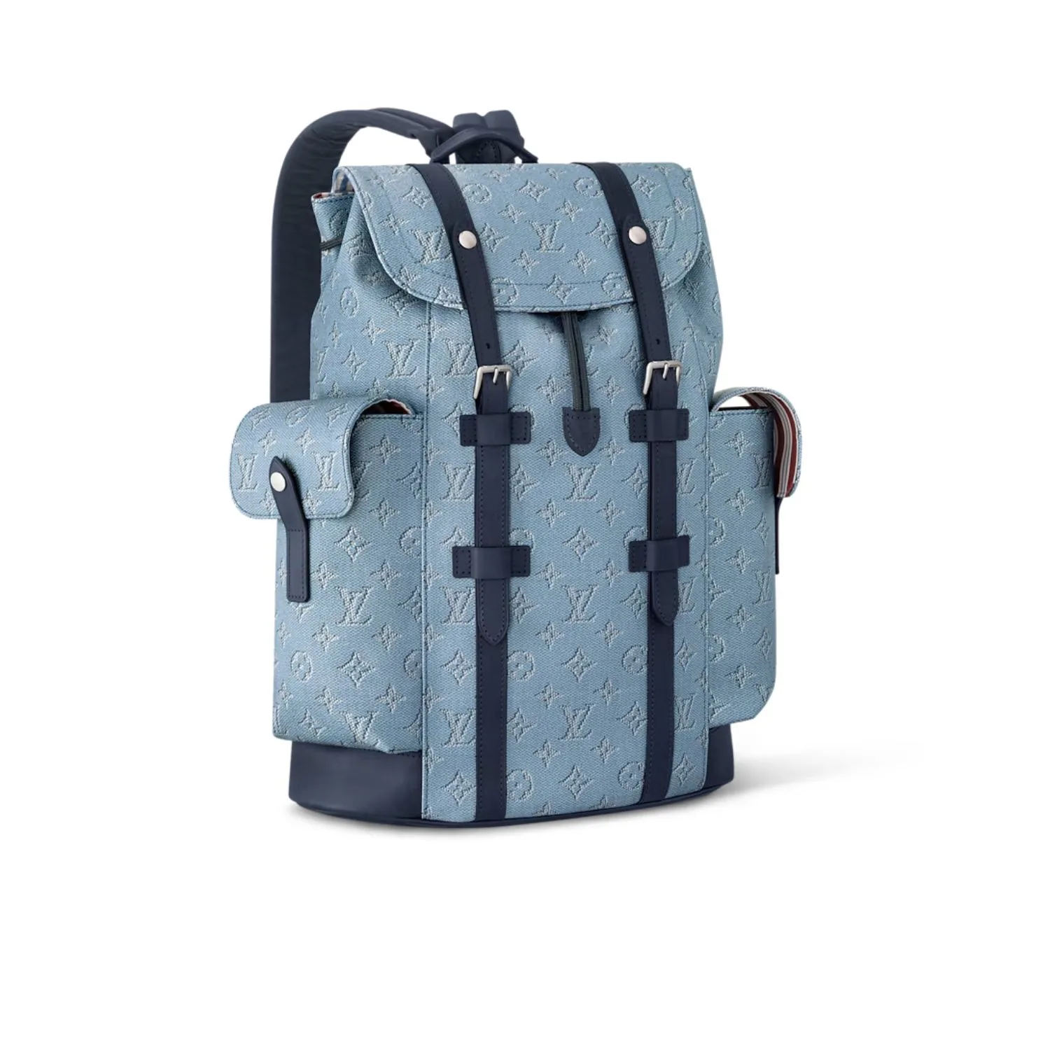 Alternative view of Louis Vuitton Christopher MM Bag Blue /