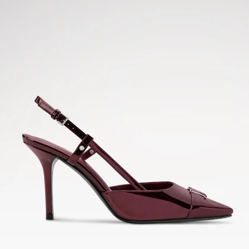 Alternative view of Louis Vuitton City Slingback Pump Bordeaux Red 1AITDP