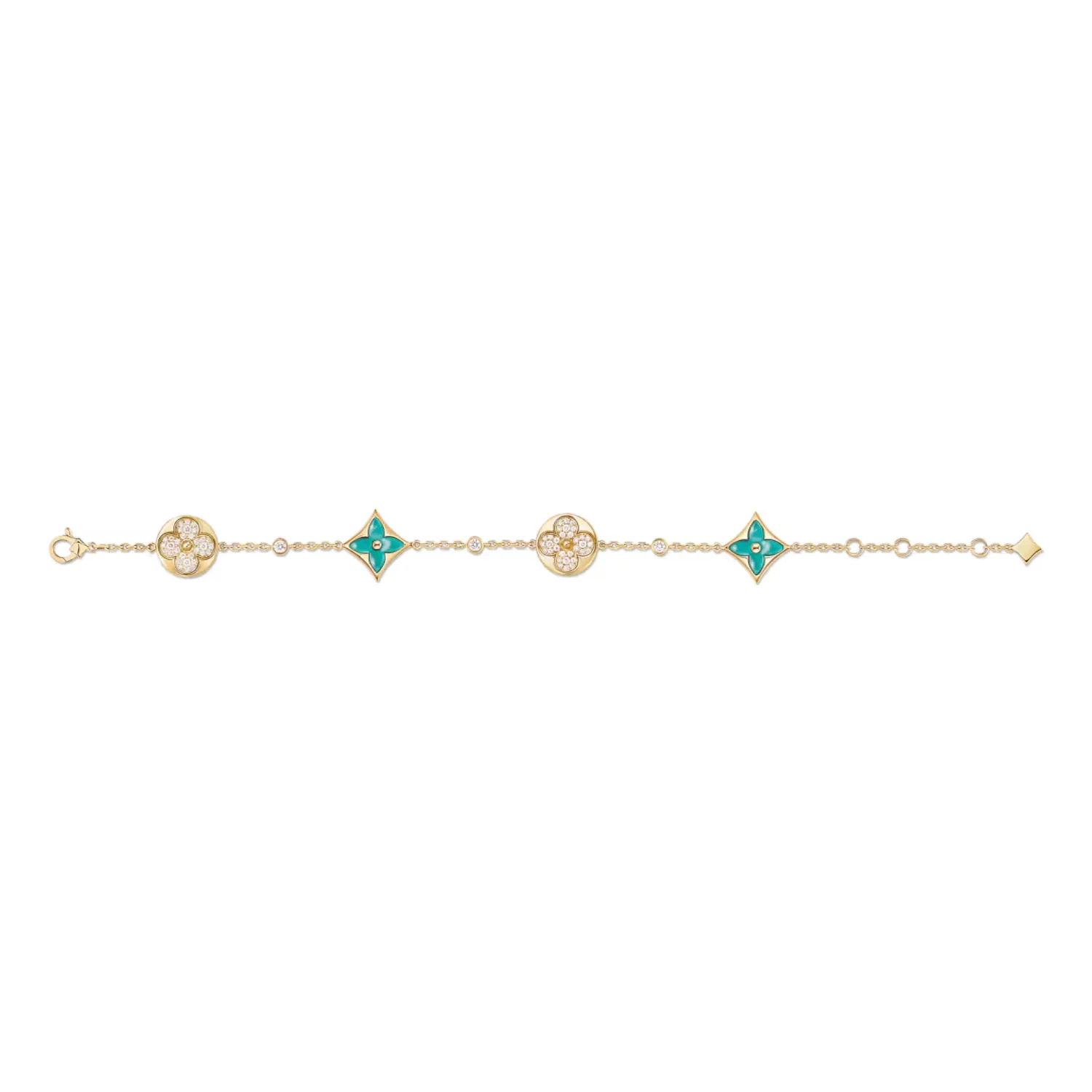 Louis Vuitton Color Blossom BB Multi-Pattern Bracelet Gold-Toned - Image 3