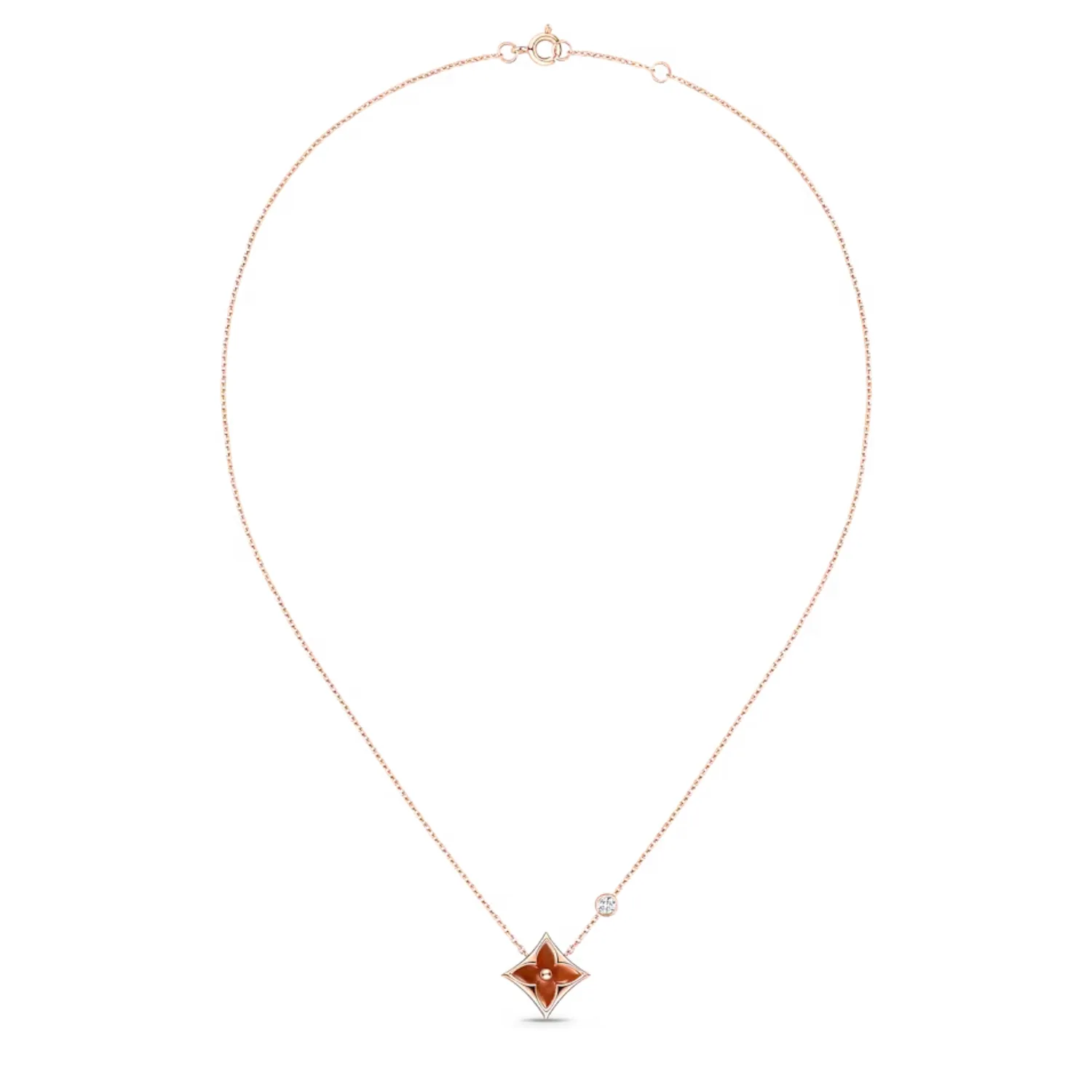 Louis Vuitton Color Blossom BB Star Pendant Necklace Pink-Toned - Image 3