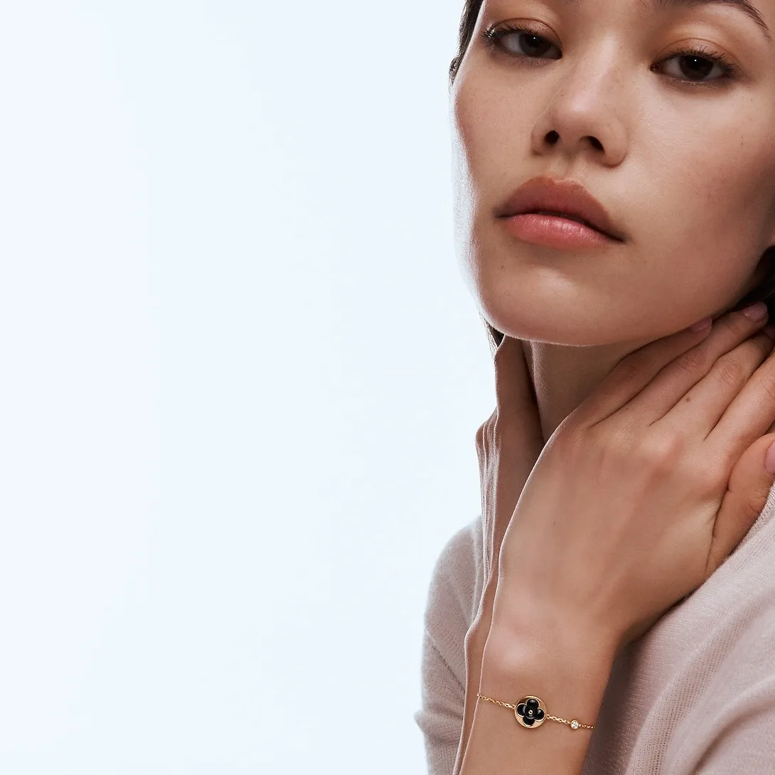 Alternative view of Louis Vuitton Color Blossom BB Sun Bracelet Gold-Toned