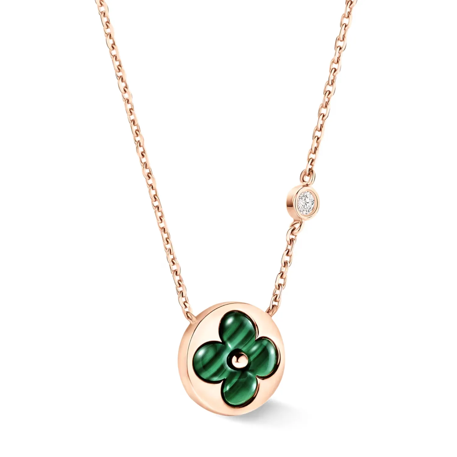 Louis Vuitton Color Blossom BB Sun Pendant Necklace Pink-Toned - Image 3