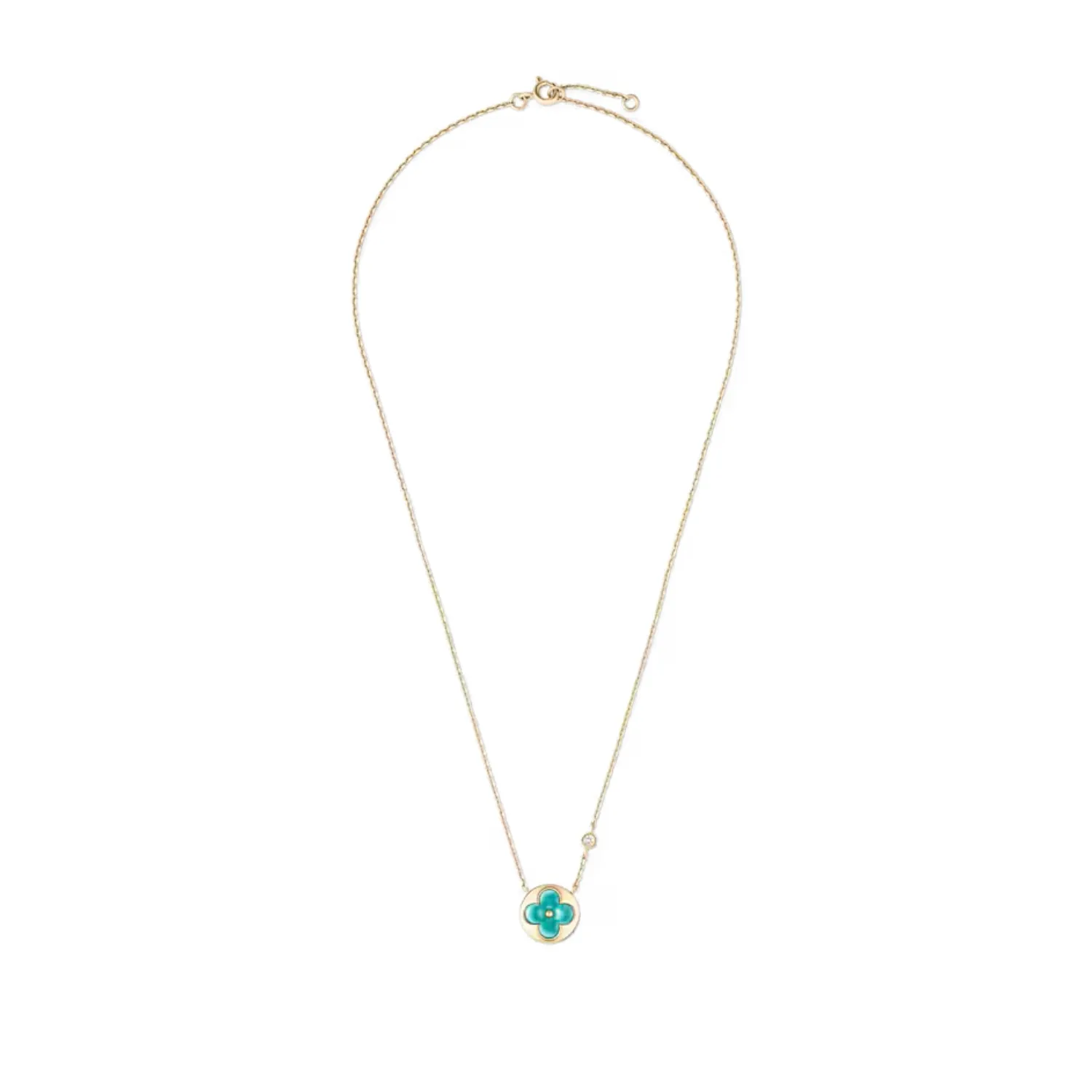 Louis Vuitton Color Blossom BB Sun Pendant Necklace Gold-Toned - Image 4