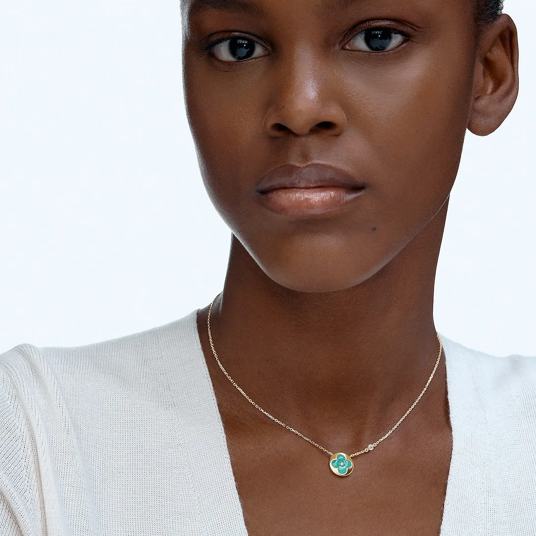 Alternative view of Louis Vuitton Color Blossom BB Sun Pendant Necklace Gold-Toned