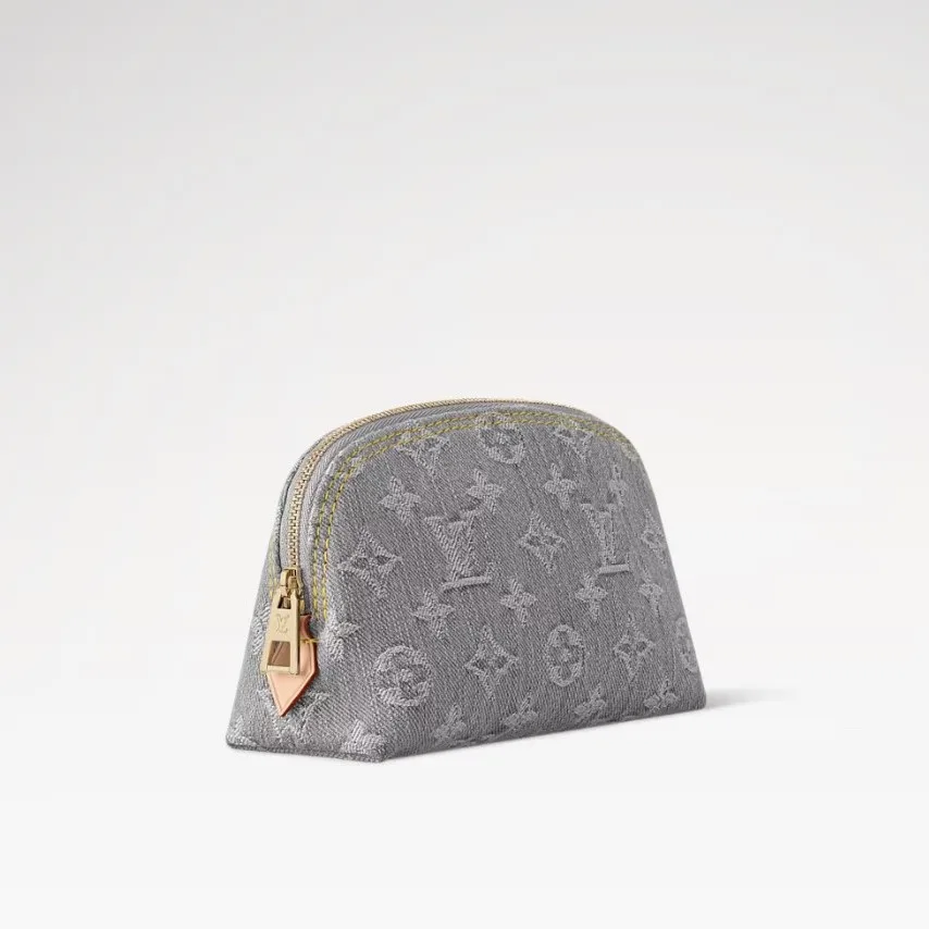Alternative view of Louis Vuitton Cosmetic Pouch PM Cloudy Gray /