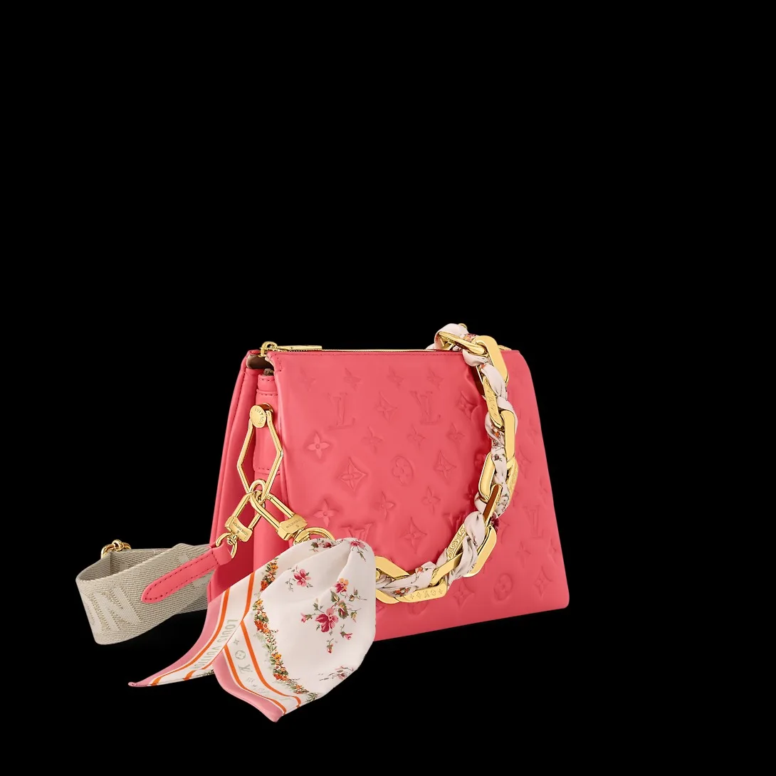 Louis Vuitton Coussin PM Shoulder Bag / Pink Gold Hardware - Image 5