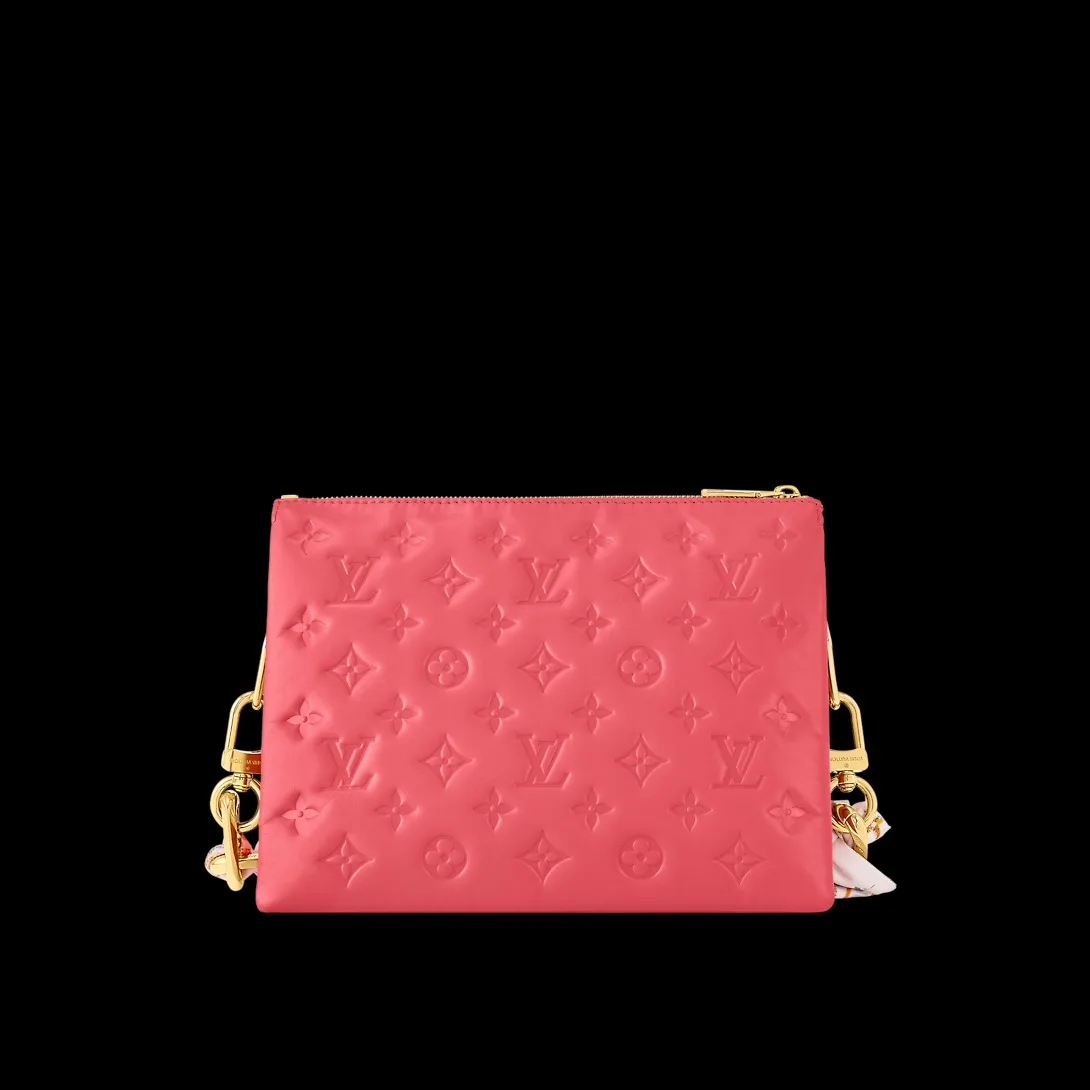 Louis Vuitton Coussin PM Shoulder Bag / Pink Gold Hardware - Image 2