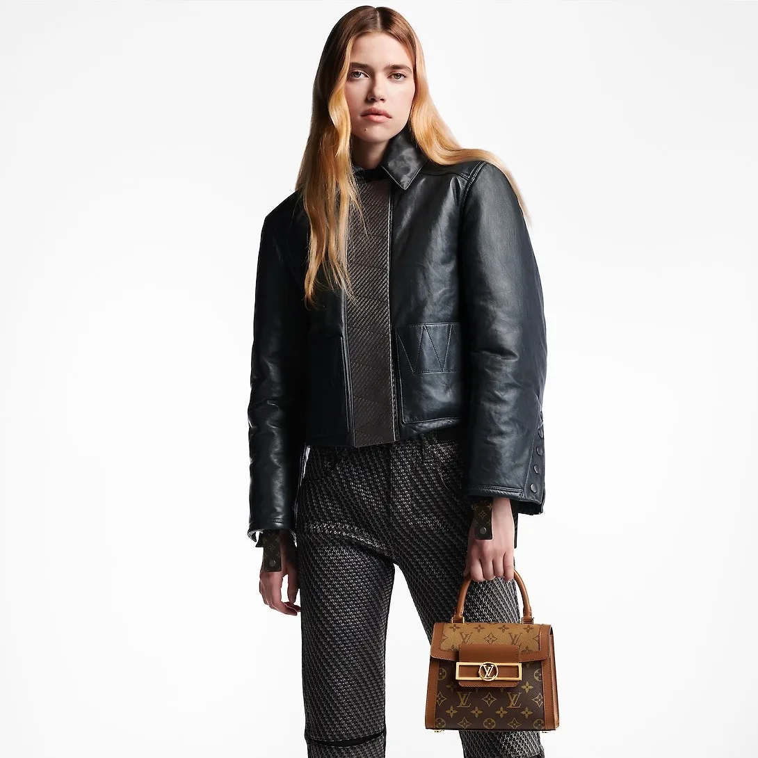 Alternative view of Louis Vuitton Dauphine Capitale Bag - 6.9 Inches/