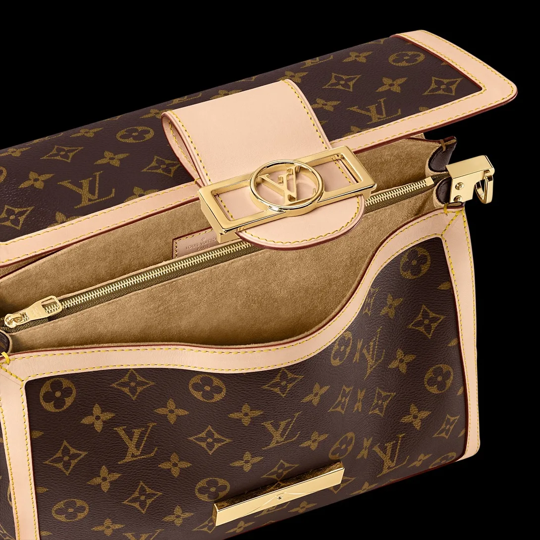 Louis Vuitton Dauphine Soft GM Bag - / 11 Inches - Image 5