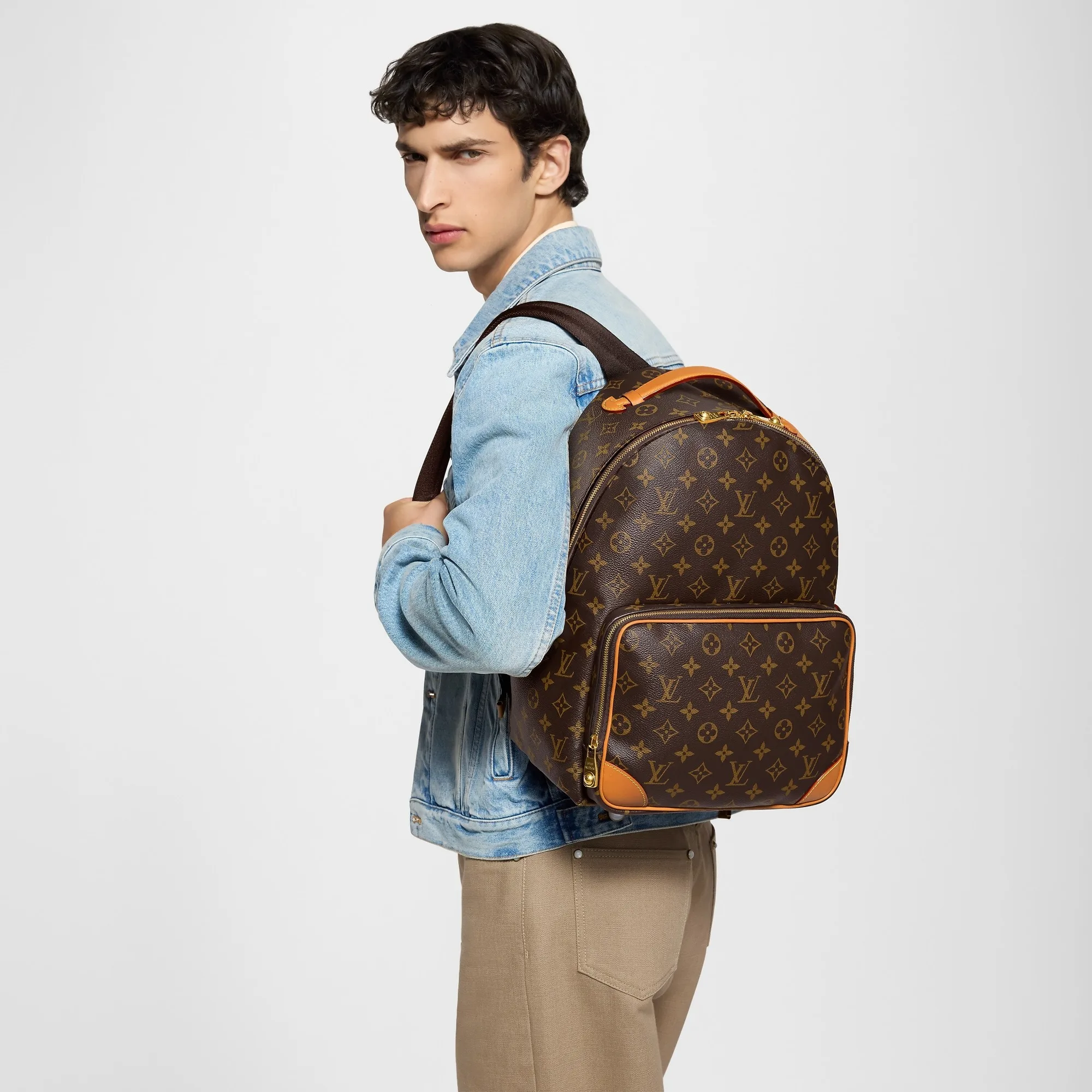 Alternative view of Louis Vuitton Discovery Cargo Backpack / Monogram Gold Hardware