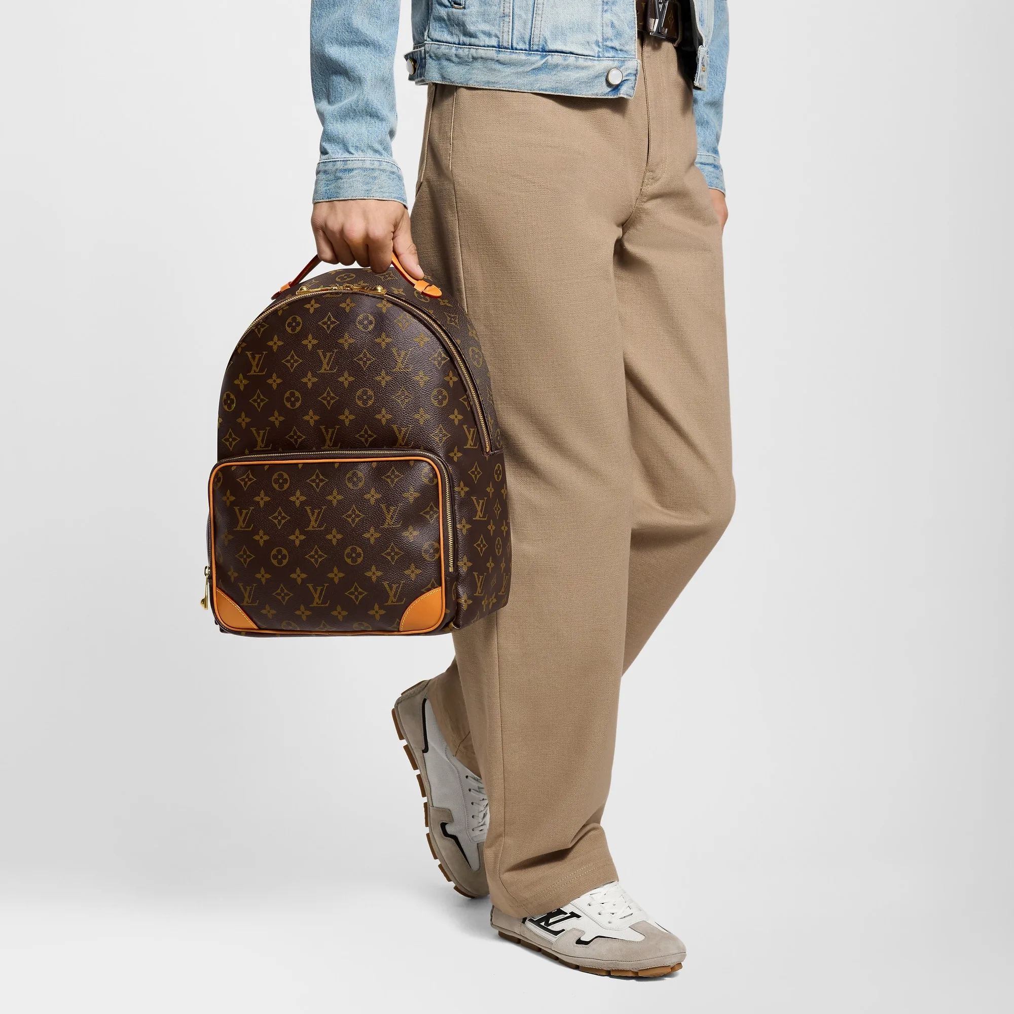 Louis Vuitton Discovery Cargo Backpack / Monogram Gold Hardware - Image 3