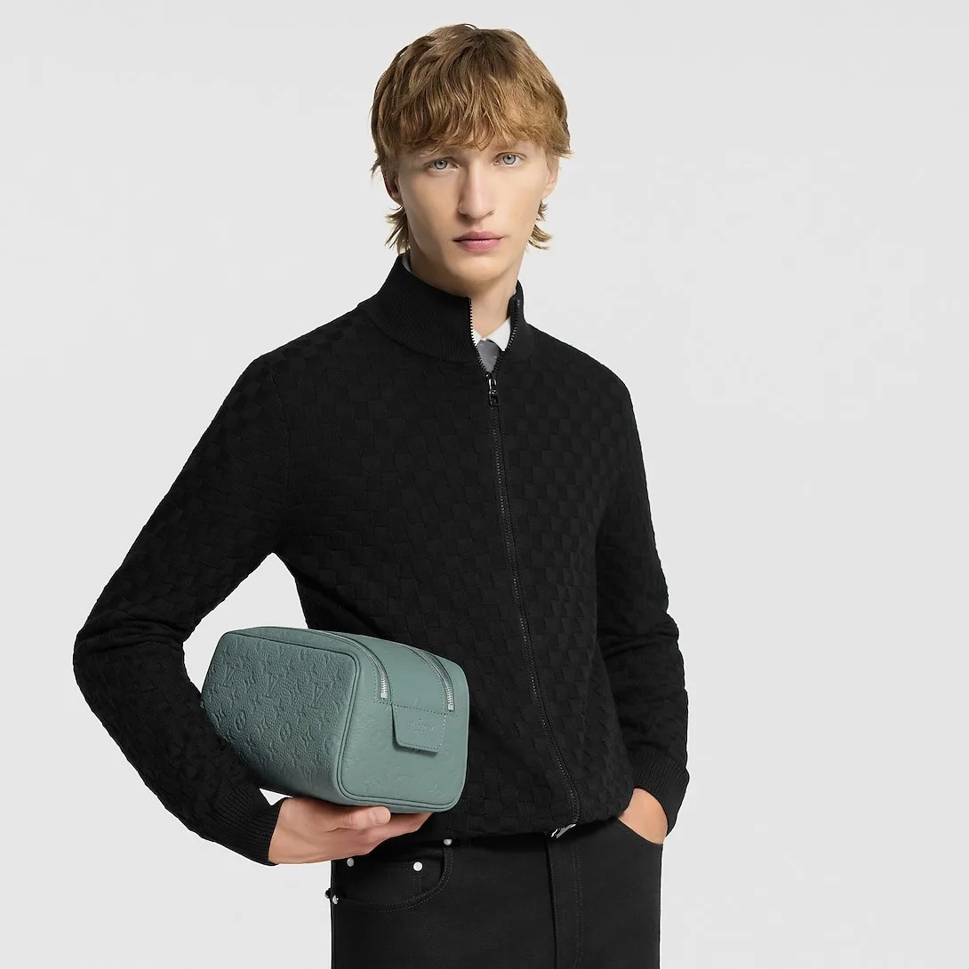 Alternative view of Louis Vuitton Dopp Kit Misty Lake Green /