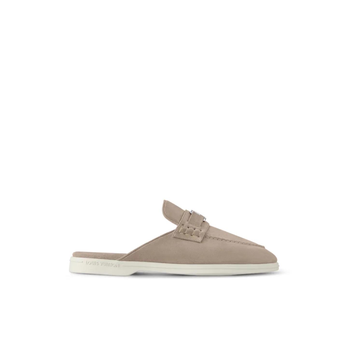 Alternative view of Louis Vuitton Estate Open Back Loafer Beige - 1AHETF