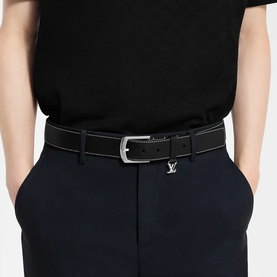 Alternative view of Louis Vuitton Everyday Pin Belt Black