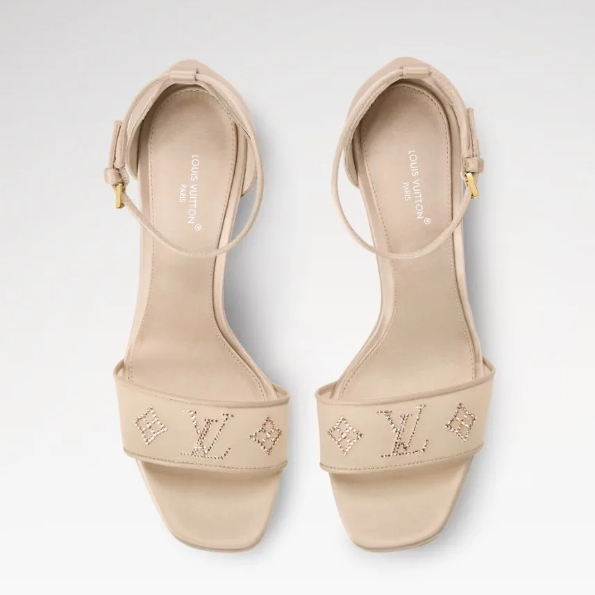 Alternative view of Louis Vuitton Gala Platform Sandals Nude 1AJM52