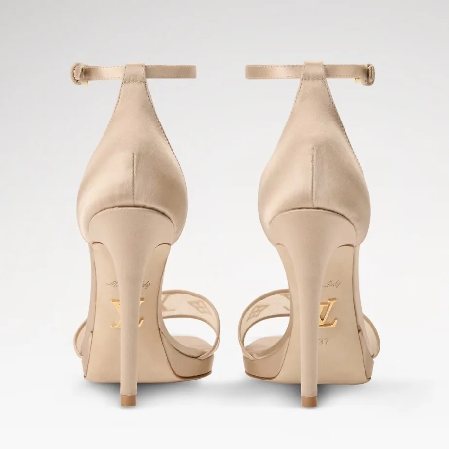 Louis Vuitton Gala Platform Sandals Nude 1AJM52 - Image 3
