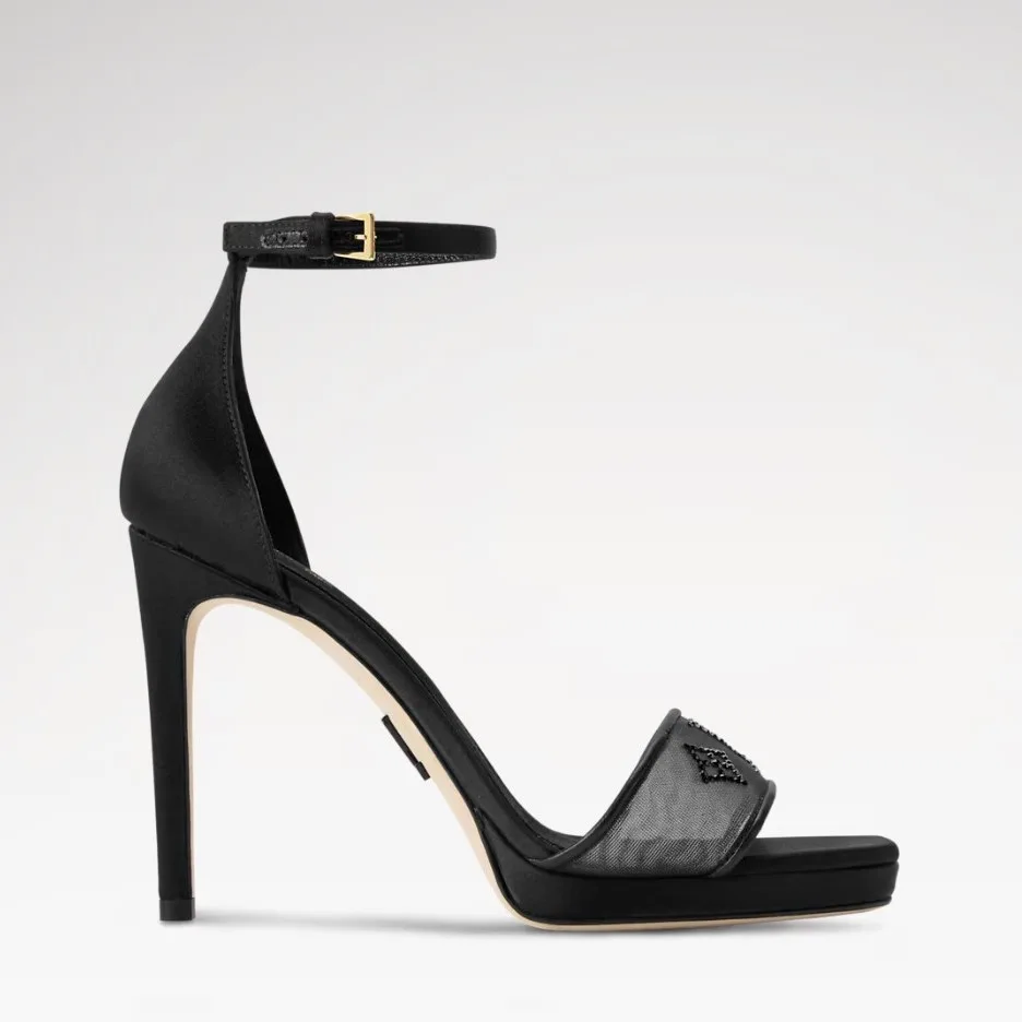 Alternative view of Louis Vuitton Gala Platform Sandals Black 1AJM18