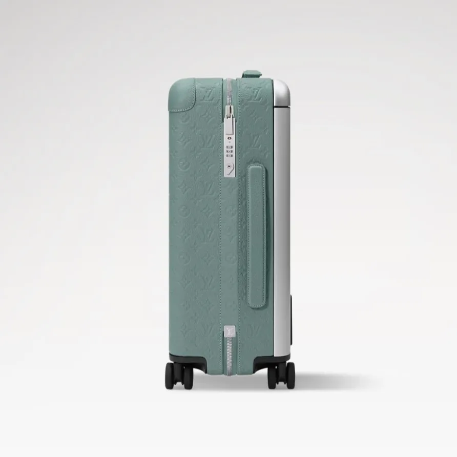Louis Vuitton Horizon 55 Suitcase / Misty Lake Green Silver Hardware - Image 6