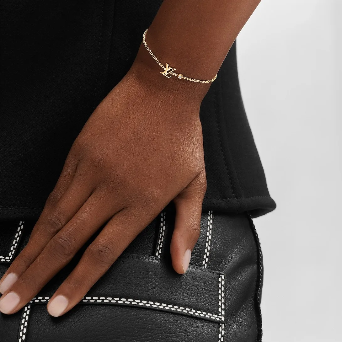 Alternative view of Louis Vuitton Idylle Blossom LV Bracelet Yellow Gold Hardware