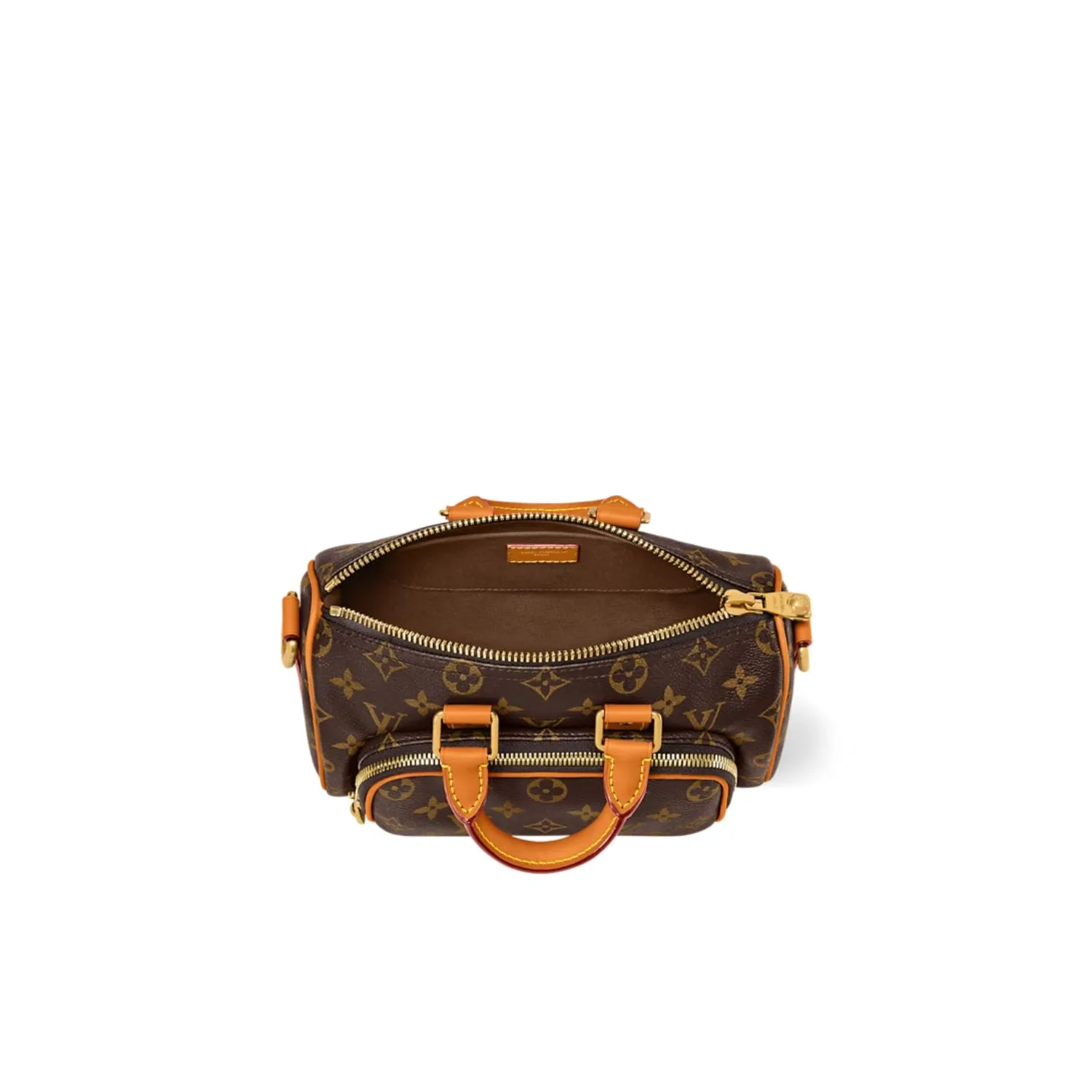 Louis Vuitton Keepall Cargo 25 Travel Bag / Brown Monogram Gold Hardware - Image 6