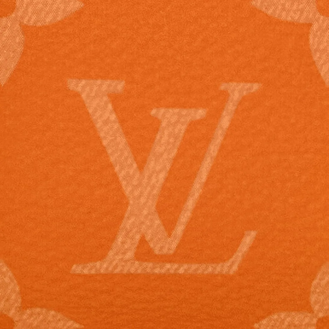 Louis Vuitton Keepall Bandouliere 25 Travel Bag / Orange Silver Hardware - Image 6