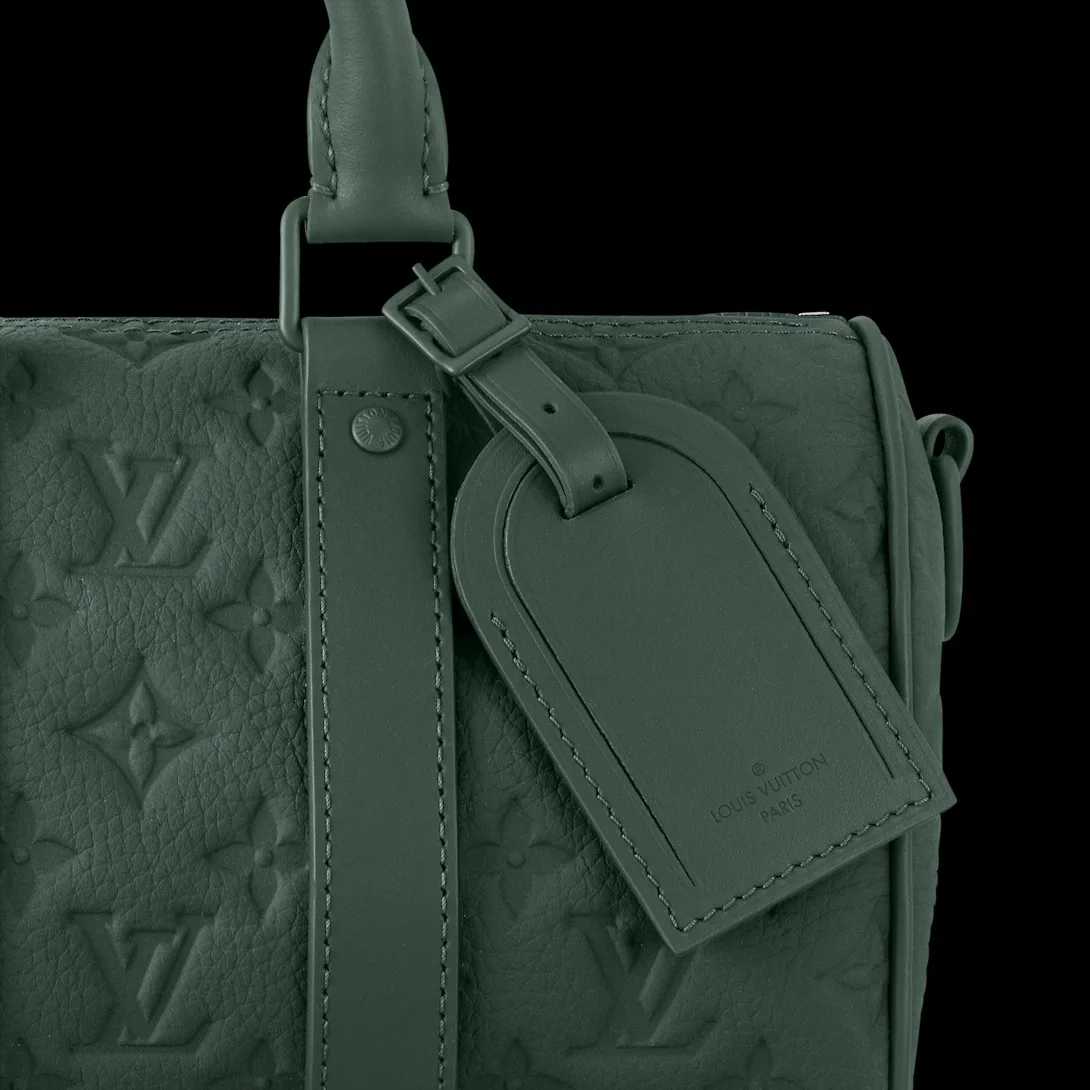 Louis Vuitton Keepall Bandouliere 25 Travel Bag / Green Green Hardware - Image 5