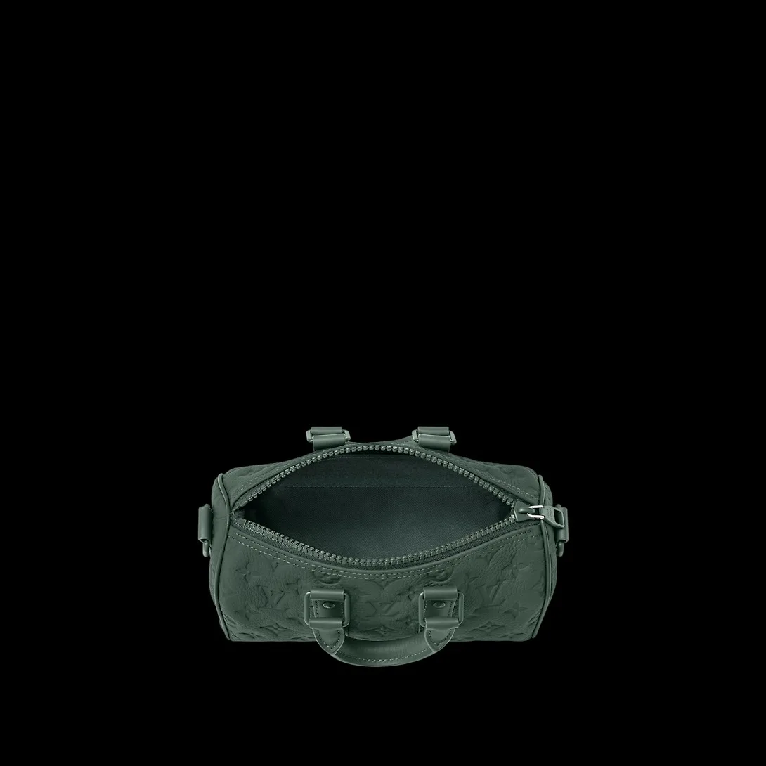 Louis Vuitton Keepall Bandouliere 25 Travel Bag / Green Green Hardware - Image 4