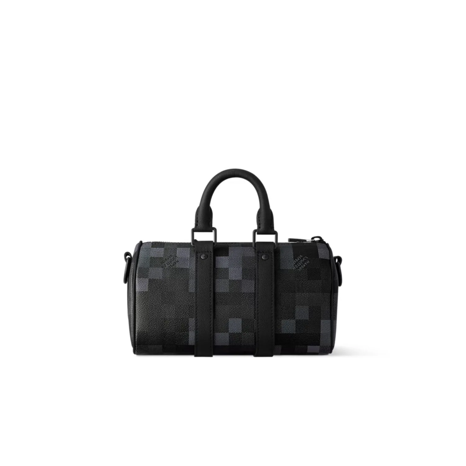 Louis Vuitton Keepall Bandouliere 25 Travel Bag / Black Black Hardware - Image 4