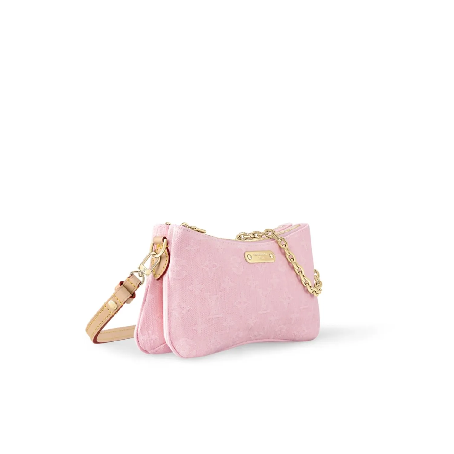 Louis Vuitton Liv Pochette Shoulder Bag / Washed Pink Gold Hardware - Image 4