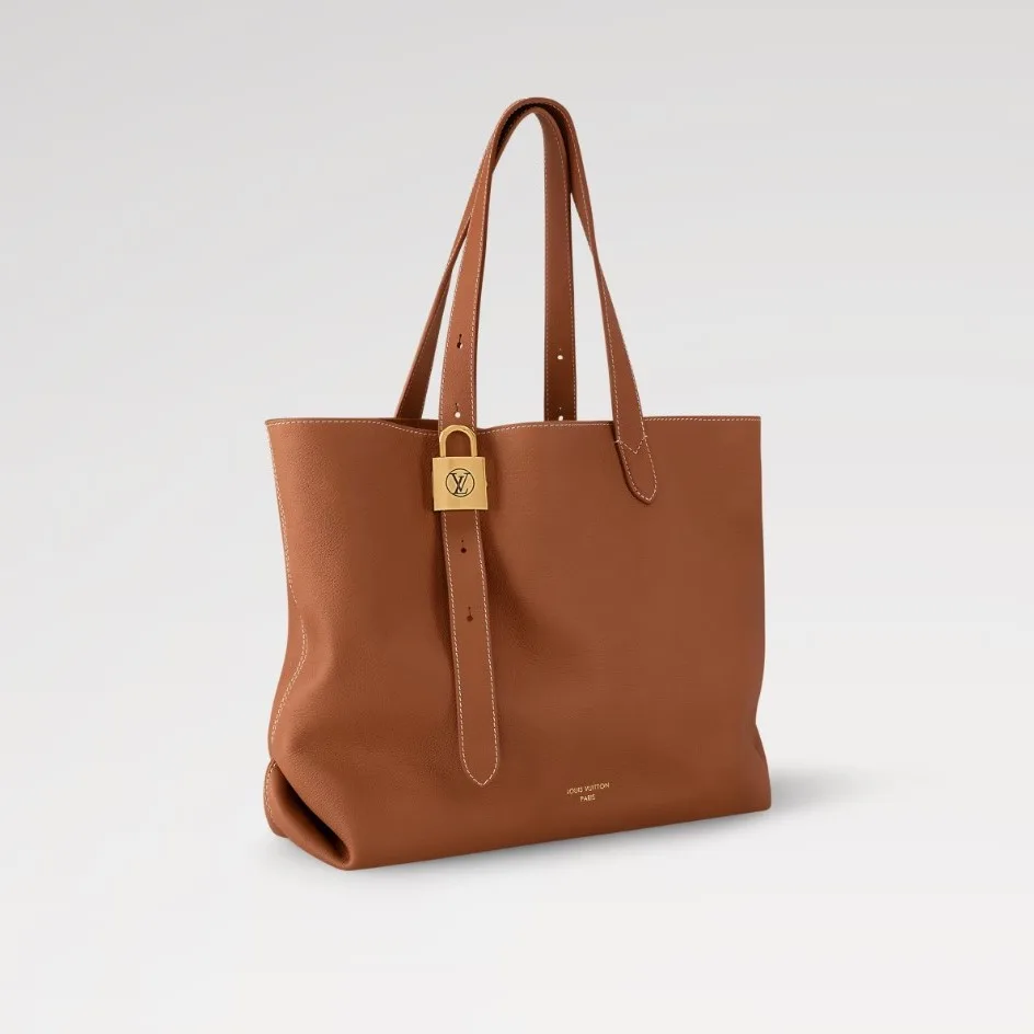 Louis Vuitton Low Key Cabas MM Bag Cognac Brown / - Image 4