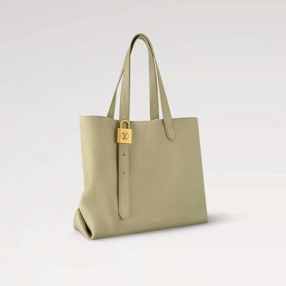 Alternative view of Louis Vuitton Low Key Cabas MM Bag Clay Green /