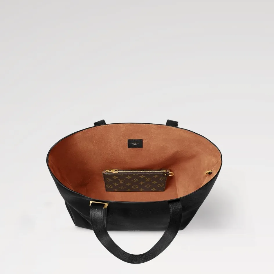 Louis Vuitton Low Key Cabas MM Bag Black / - Image 5
