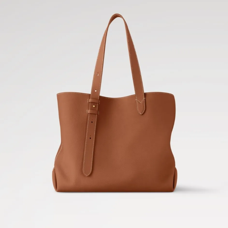 Louis Vuitton Low Key Cabas MM Bag Cognac Brown / - Image 6