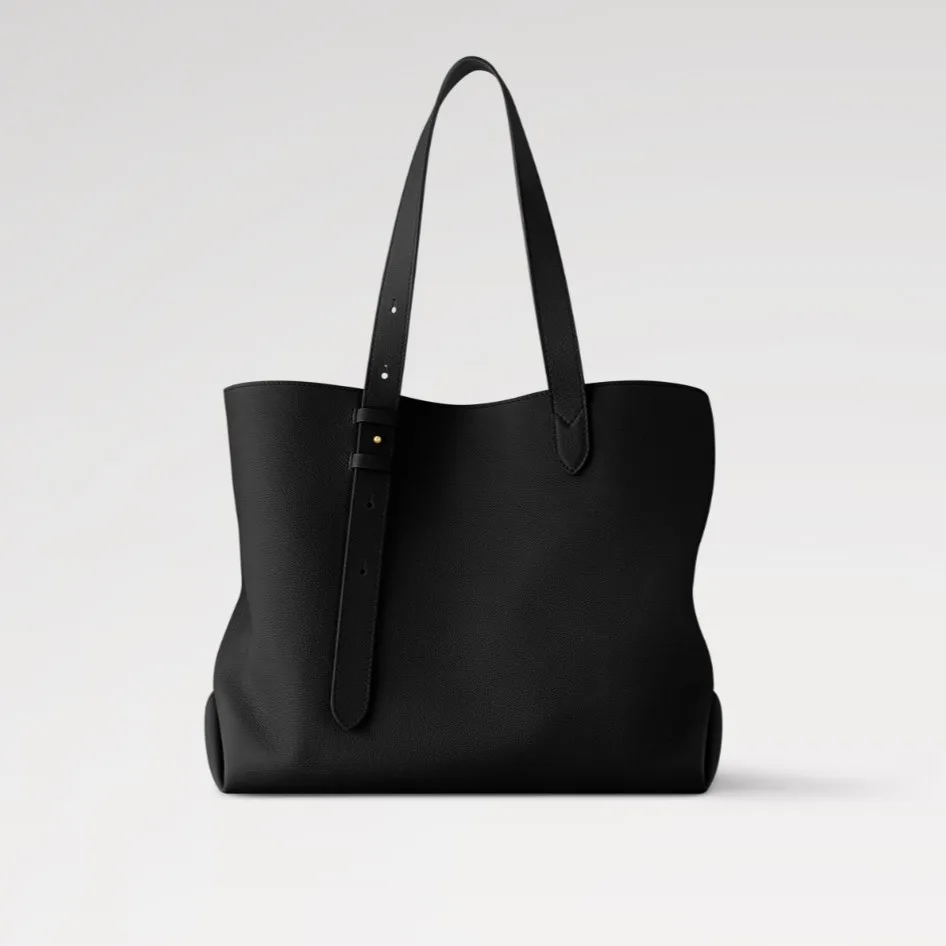 Louis Vuitton Low Key Cabas MM Bag Black / - Image 6