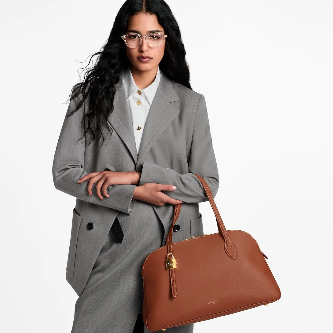 Alternative view of Louis Vuitton Low Key Duffle Tote Cognac /