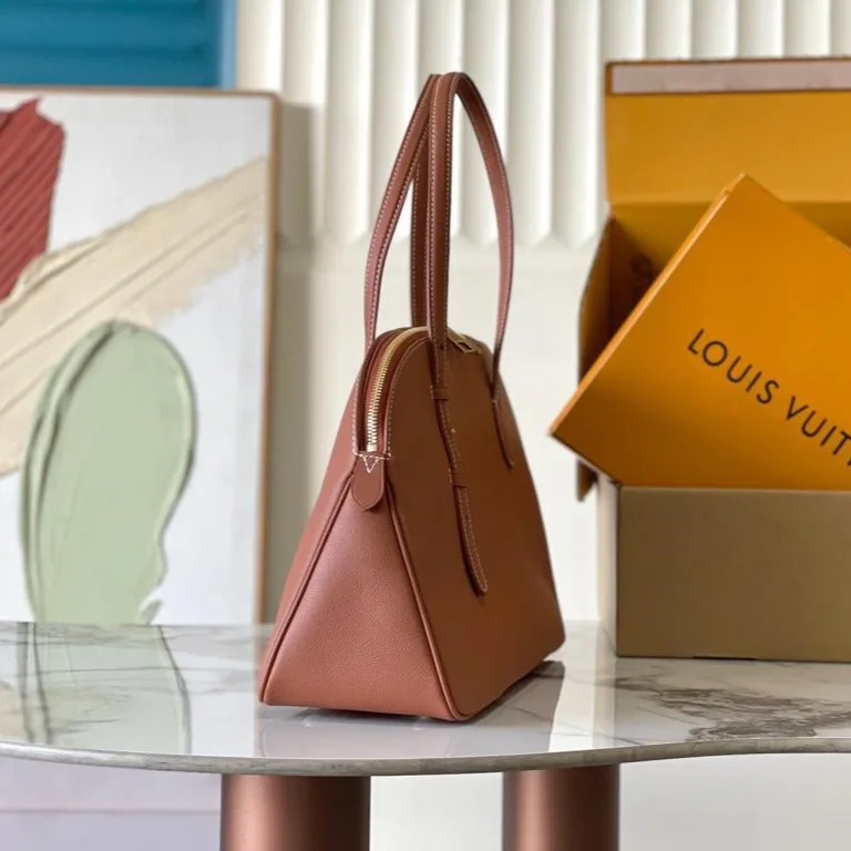 Louis Vuitton Low Key Duffle Tote Cognac / - Image 6