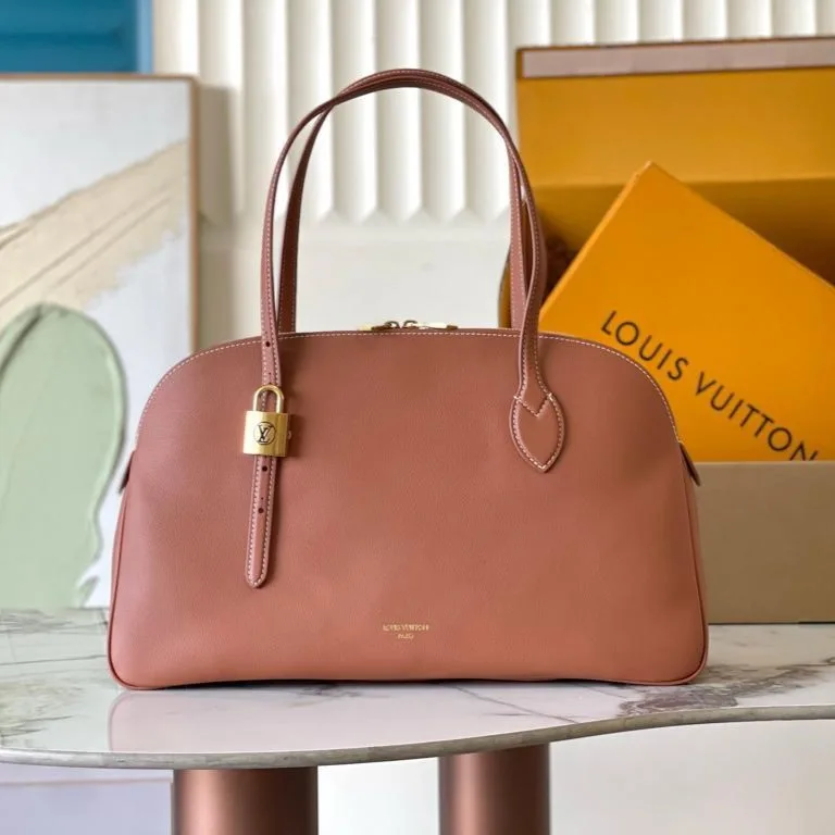 Louis Vuitton Low Key Duffle Tote Cognac / - Image 3