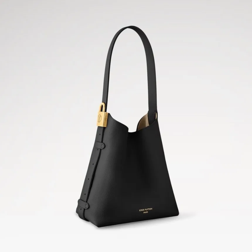 Alternative view of Louis Vuitton Low Key Hobo PM Black /