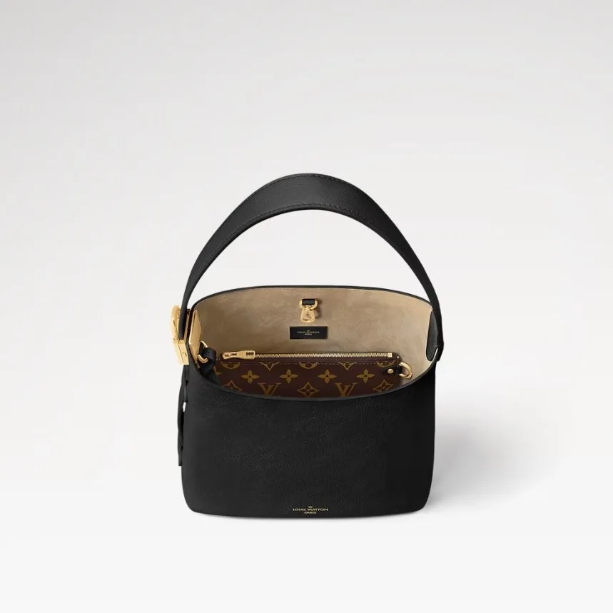 Louis Vuitton Low Key Hobo PM Black / - Image 3