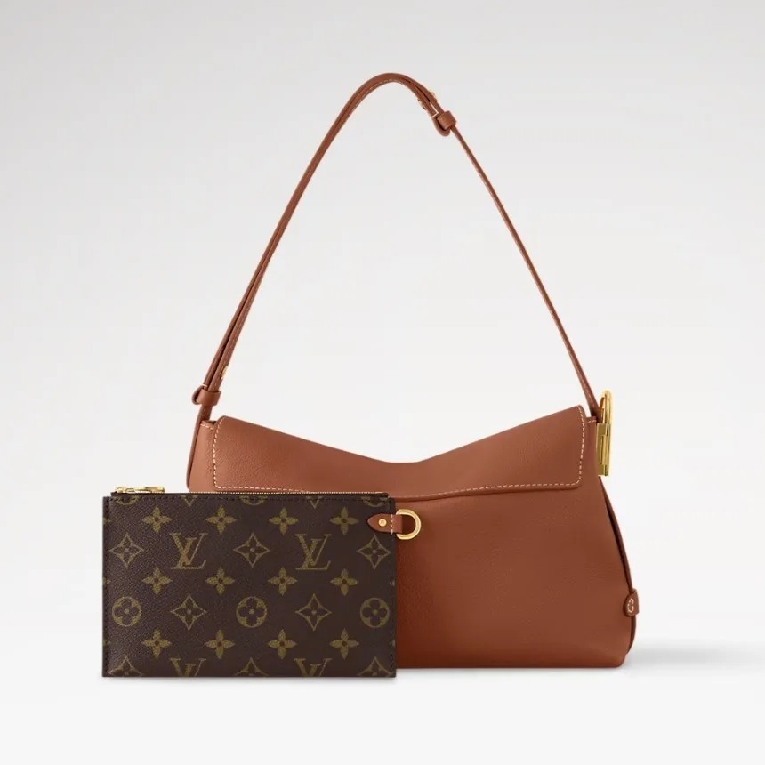 Louis Vuitton Low Key Messenger Cognac Brown / - Image 5