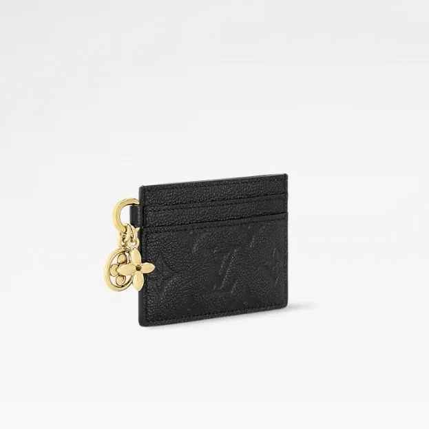 Alternative view of Louis Vuitton LV Charms Card Holder Black /